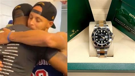 steph curry rolex gift|Stephen Curry gifts Rolexes to Draymond Green, Andre Iguodala .